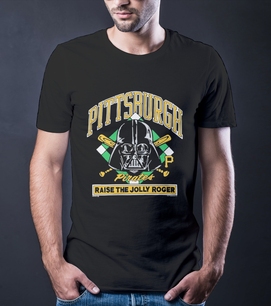 Pittsburgh Pirates Vader Raise The Jolly Roger Star Wars T-Shirt