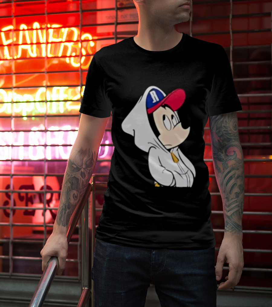 Reno Aces Mickey Mouse Baseball Cap T-Shirt
