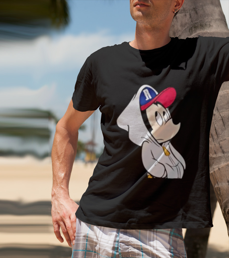 Reno Aces Mickey Mouse Baseball Cap T-Shirt