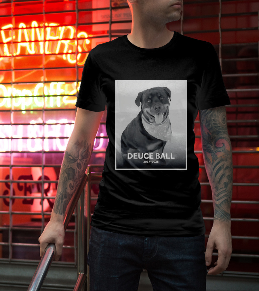Rest In Peace Deuce Ball 2017 2026 Memorial T-Shirt