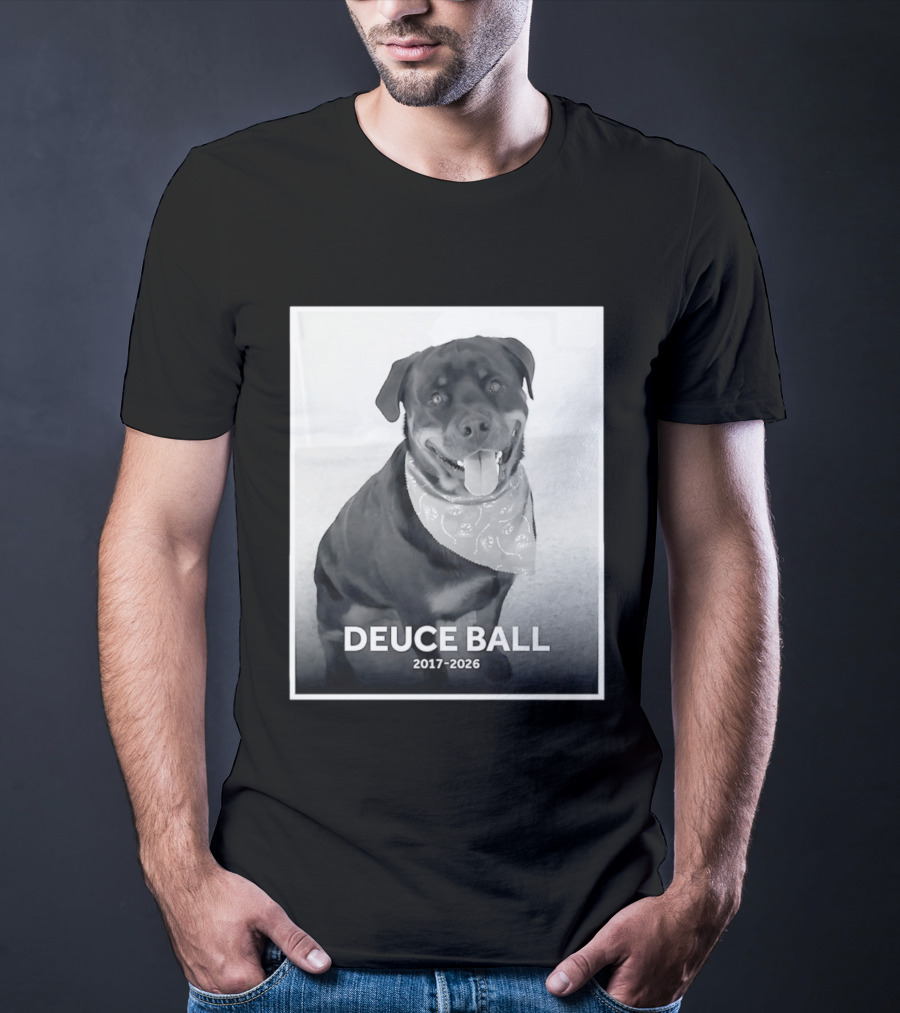 Rest In Peace Deuce Ball 2017 2026 Memorial T-Shirt