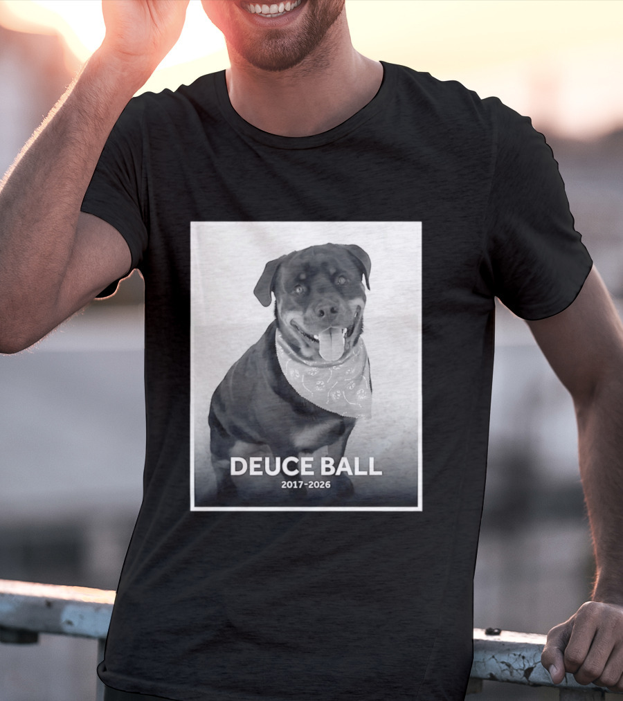 Rest In Peace Deuce Ball 2017 2026 Memorial T-Shirt