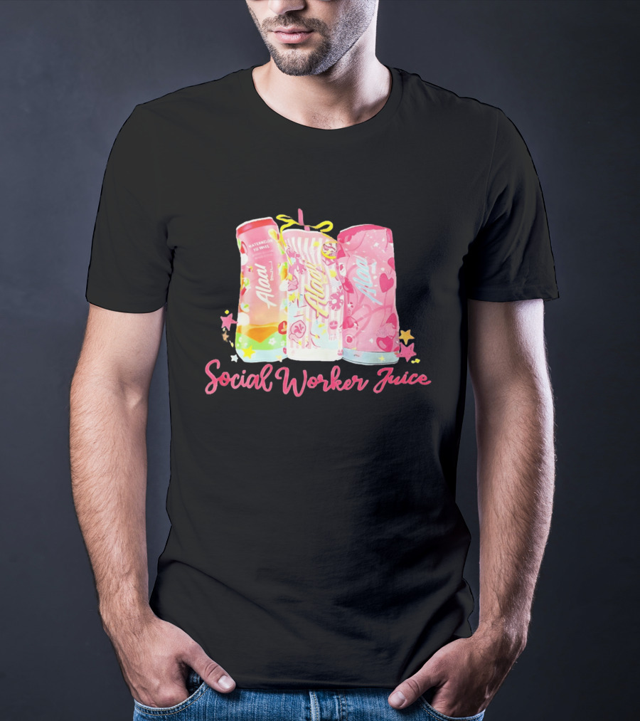Alani Nu Watermelon Lemonade Social Worker Juice T-Shirt