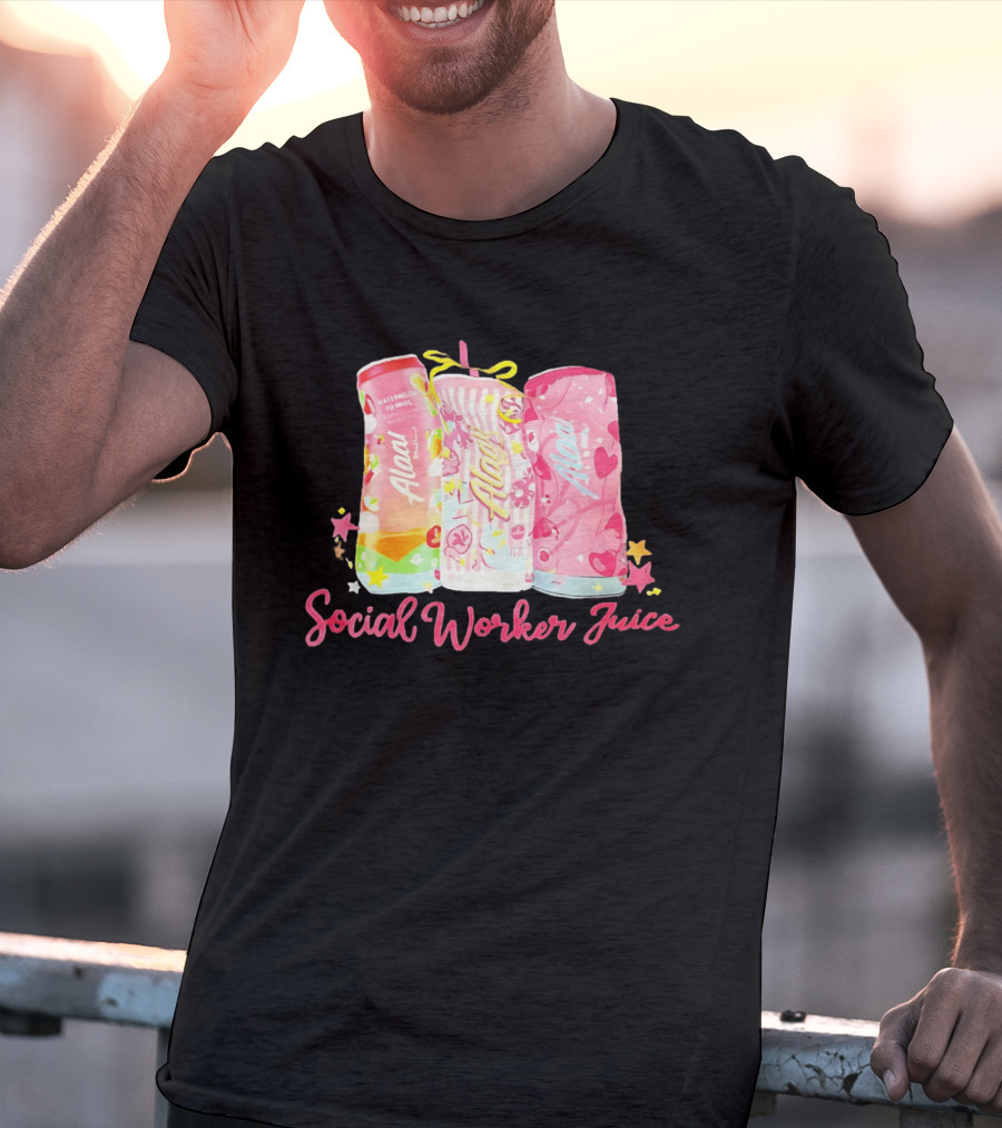 Alani Nu Watermelon Lemonade Social Worker Juice T-Shirt