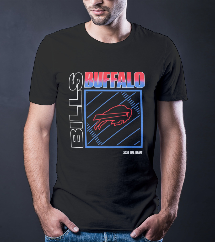 Buffalo Bills 2026 NFL Draft Team T-Shirt