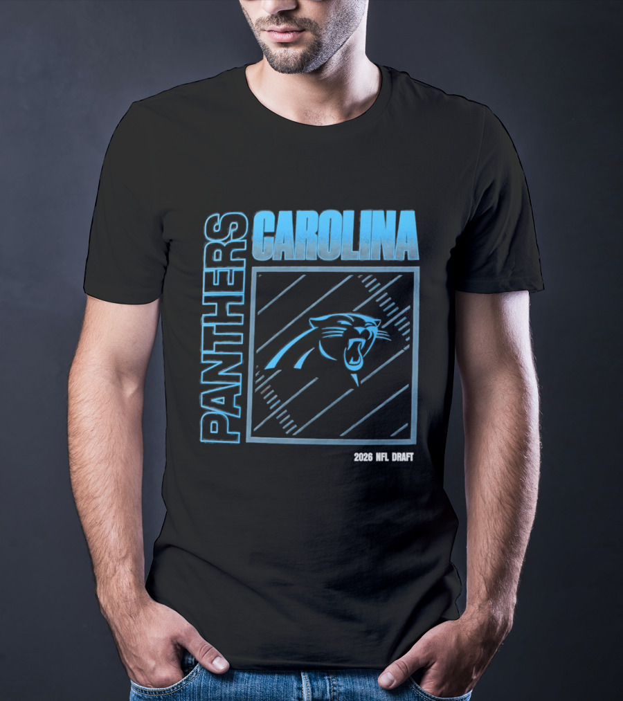 Carolina Panthers 2026 NFL Draft T-Shirt