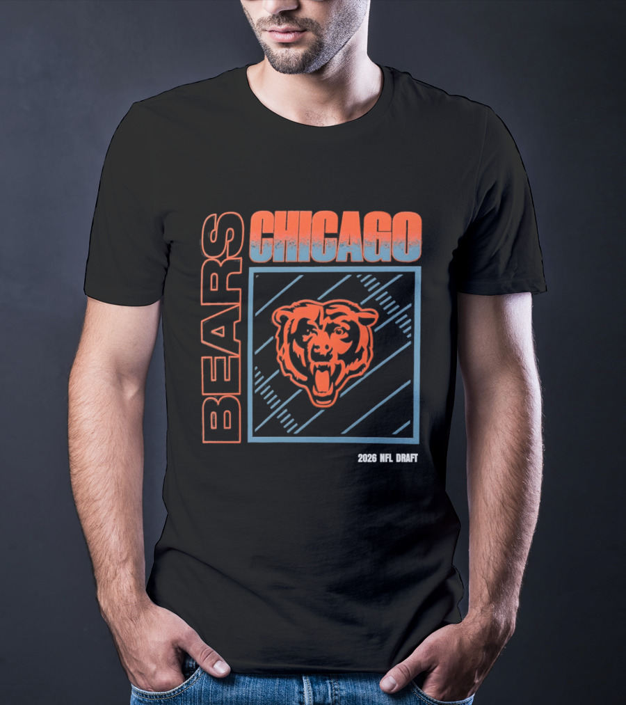 Chicago Bears 2026 NFL Draft T-Shirt