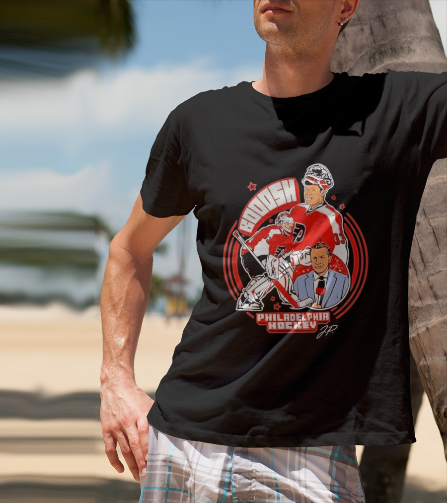 Boosh Philadelphia Flyers Hockey Goalie T-Shirt