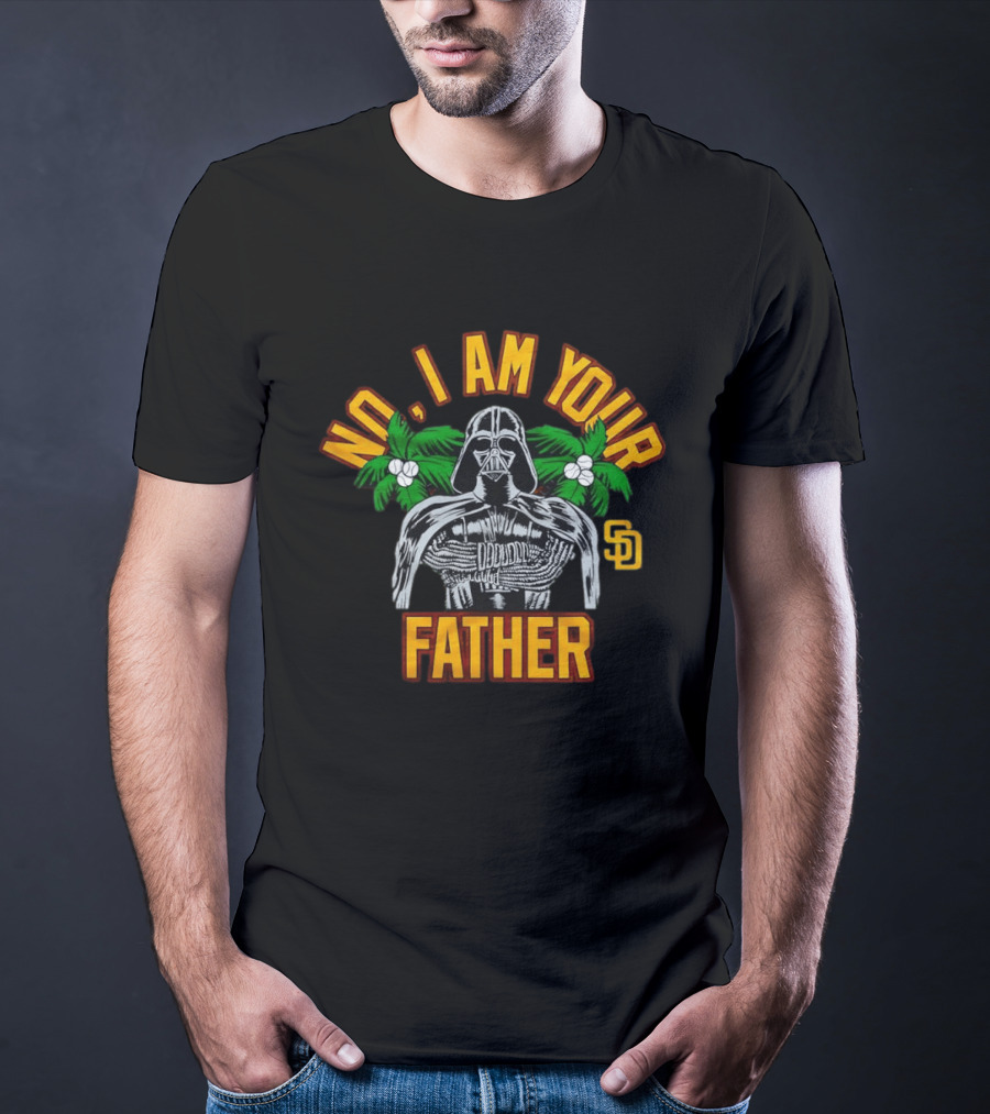 San Diego Padres Darth Vader No I Am Your Father Tropical T-Shirt