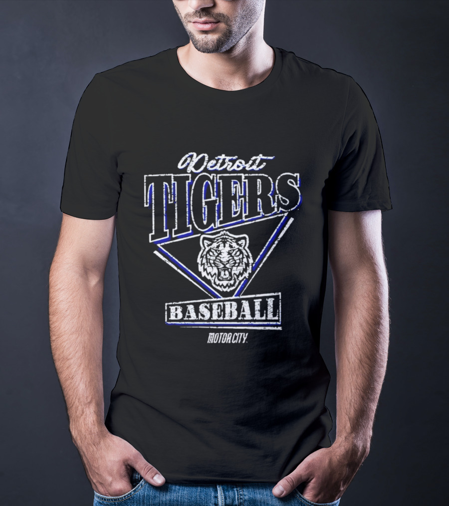 Detroit Tigers MLB Baseball Motor City Tigers 2026 City Connect T-Shirt