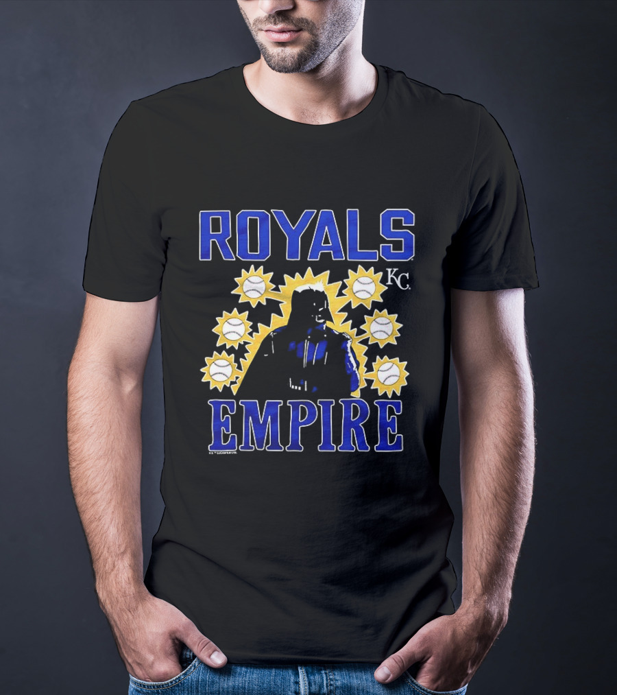 Kansas City Royals Empire Dark Side Star Wars KC T-Shirt