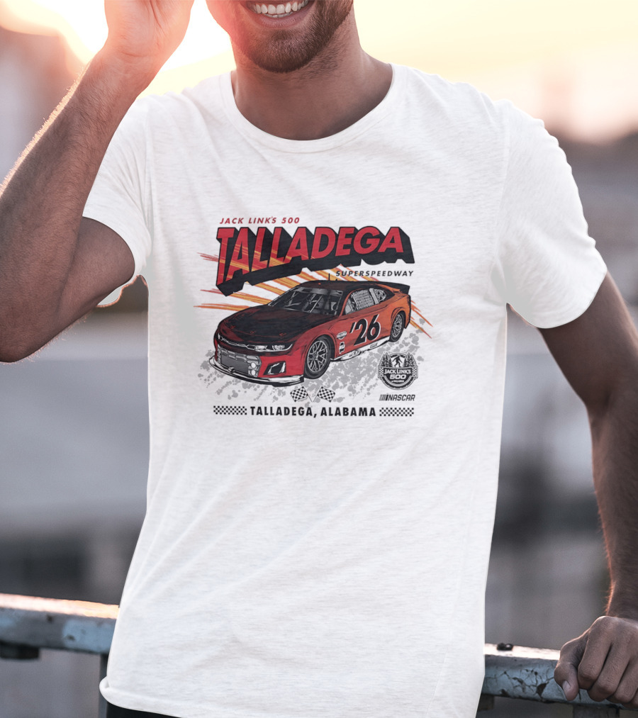 Talladega Superspeedway '26 Jack Link's 500 NASCAR Talladega Alabama T-Shirt