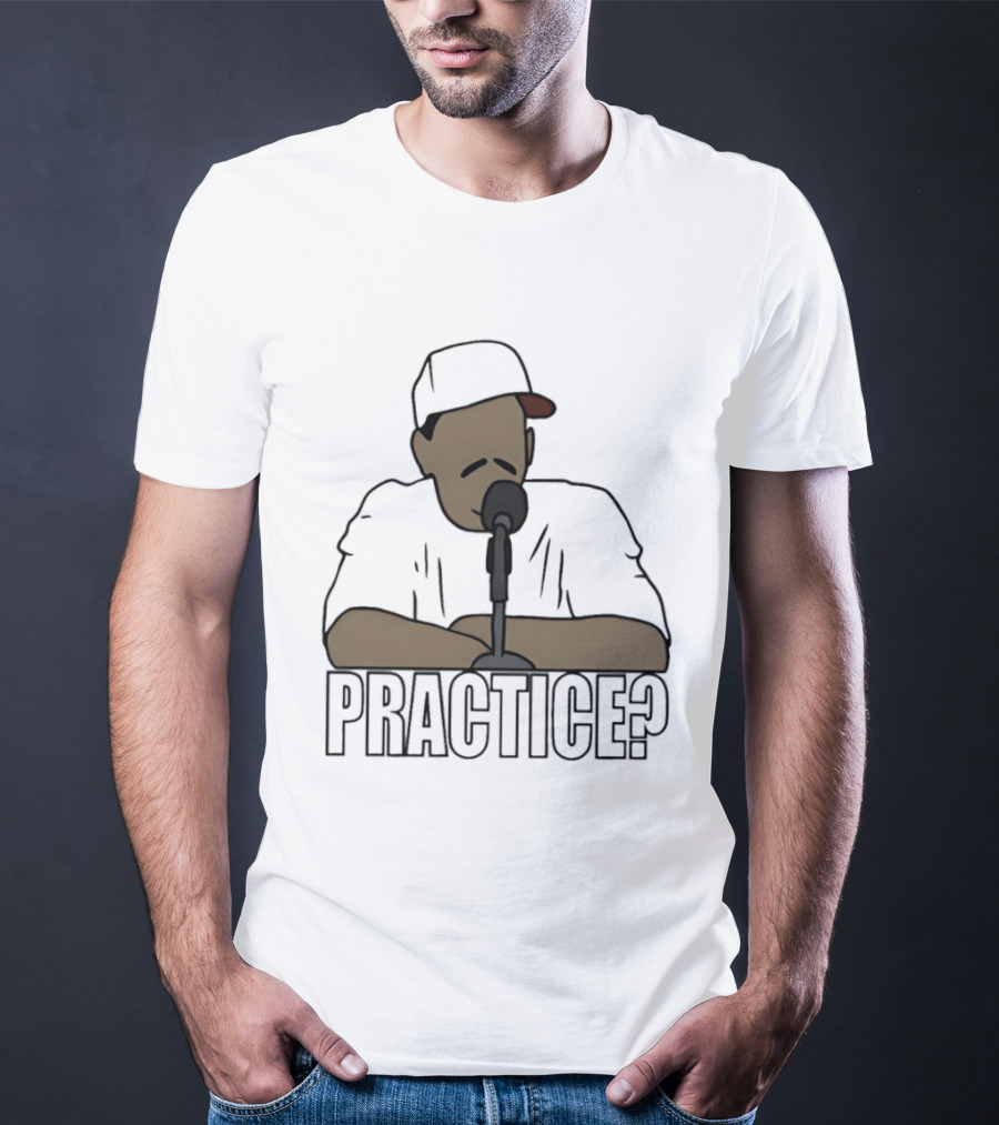 Allen Iverson Practice Meme Question T-Shirt