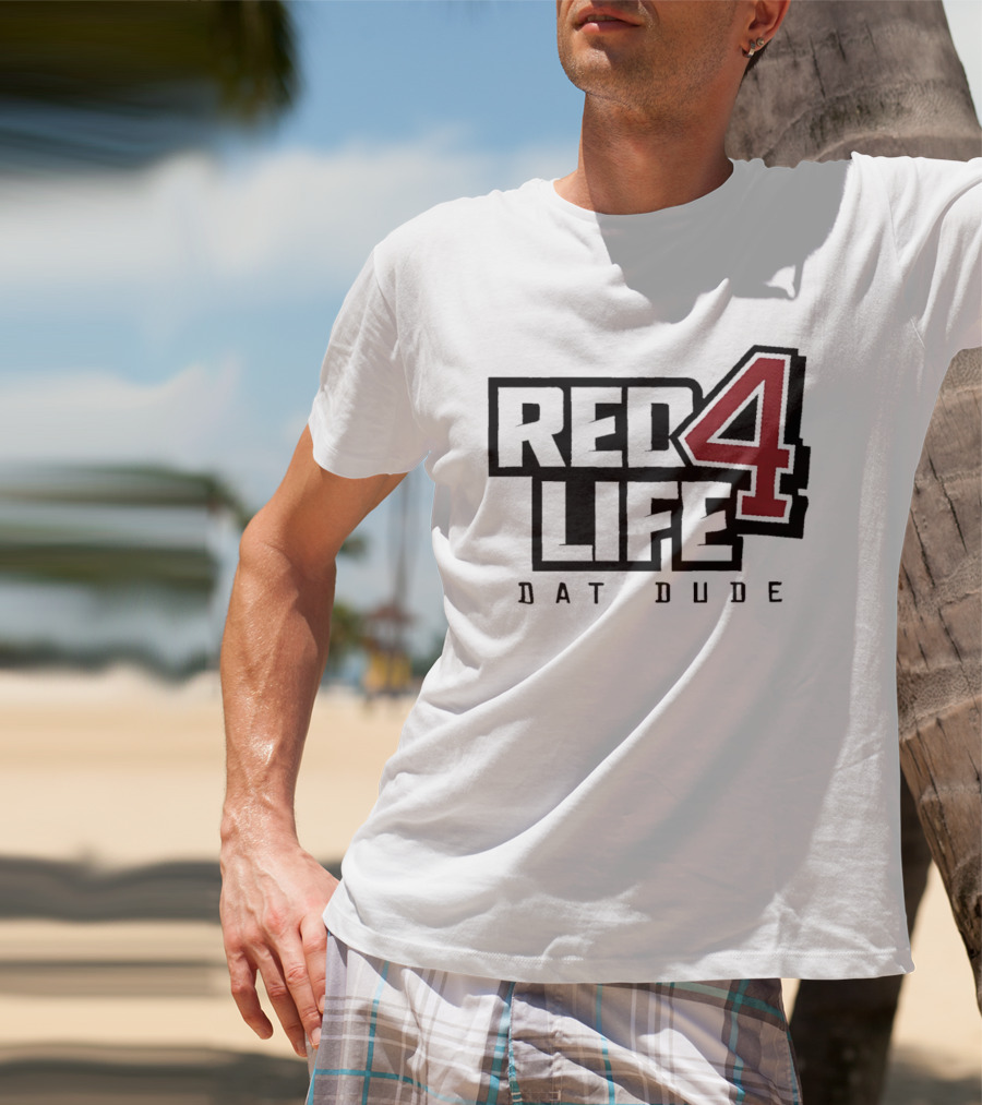 Brandon Phillips Red 4 Life Dat Dude T-Shirt