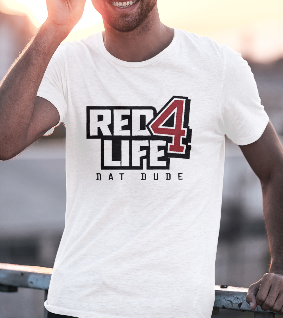 Brandon Phillips Red 4 Life Dat Dude T-Shirt