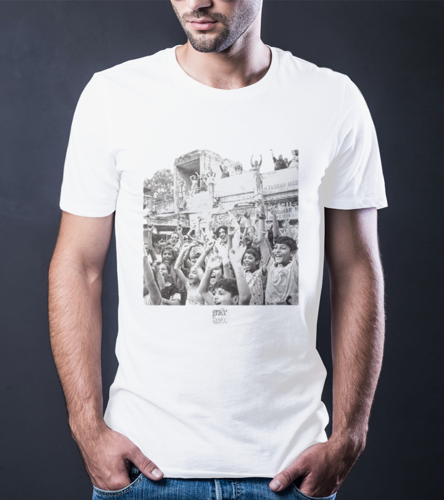Fujii Kaze Prema World Tour 2026 Merchandise Grace Vintage Crowd Celebration T-Shirt