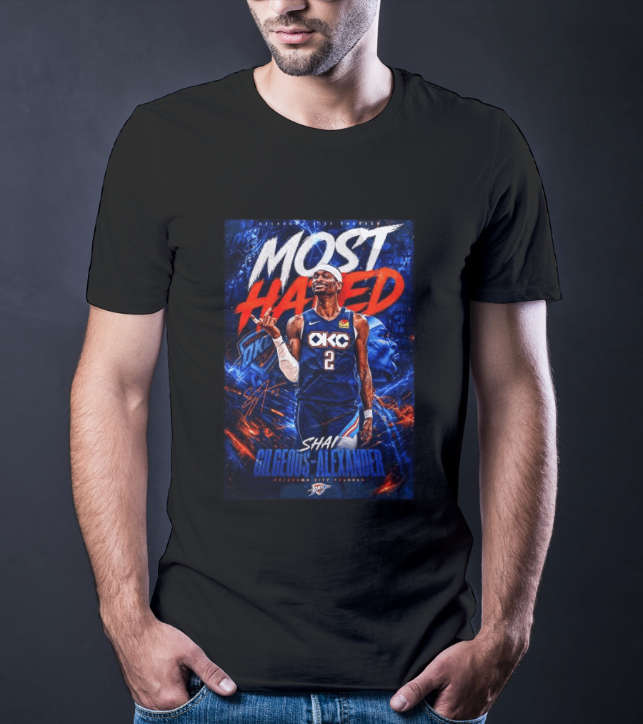 Shai Gilgeous Alexander Most Hated OKC Thunder Basketball T-Shirt