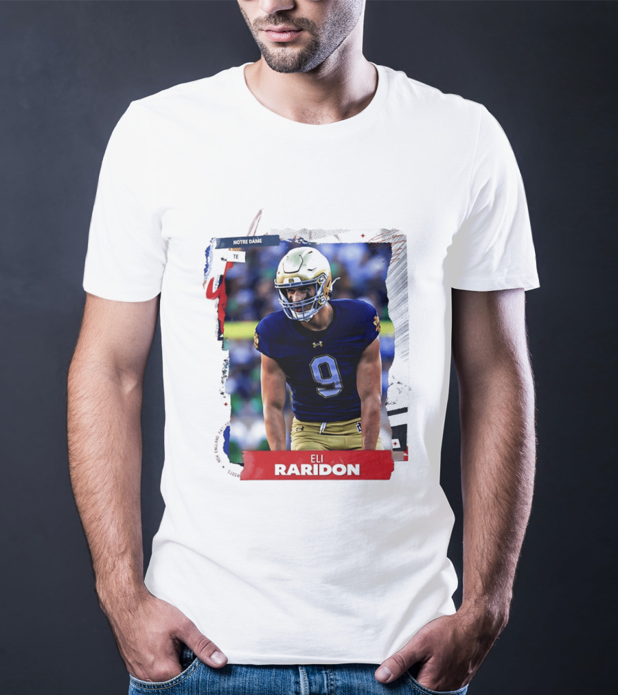 Notre Dame Tight End Eli Raridon 2206 Draft Prospect T-Shirt
