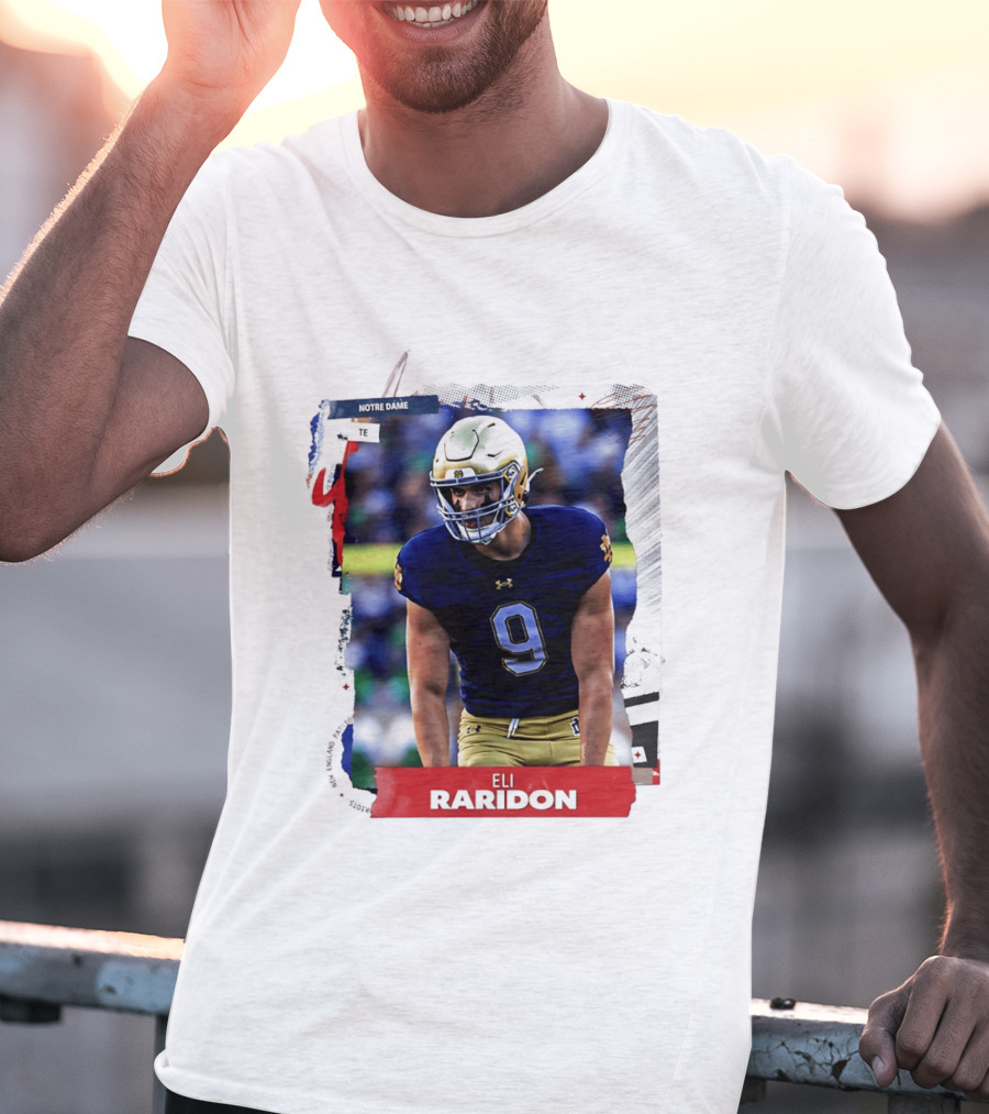 Notre Dame Tight End Eli Raridon 2206 Draft Prospect T-Shirt