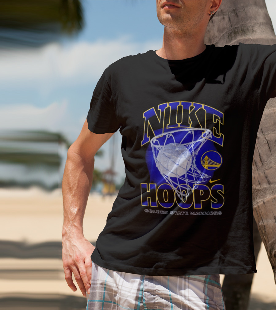 Nike Hoops Golden State Warriors Basketball National Basketball Association T-Shirt