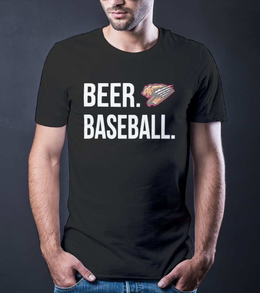 Beer Baseball Fresno Grizzlies MILB T-Shirt