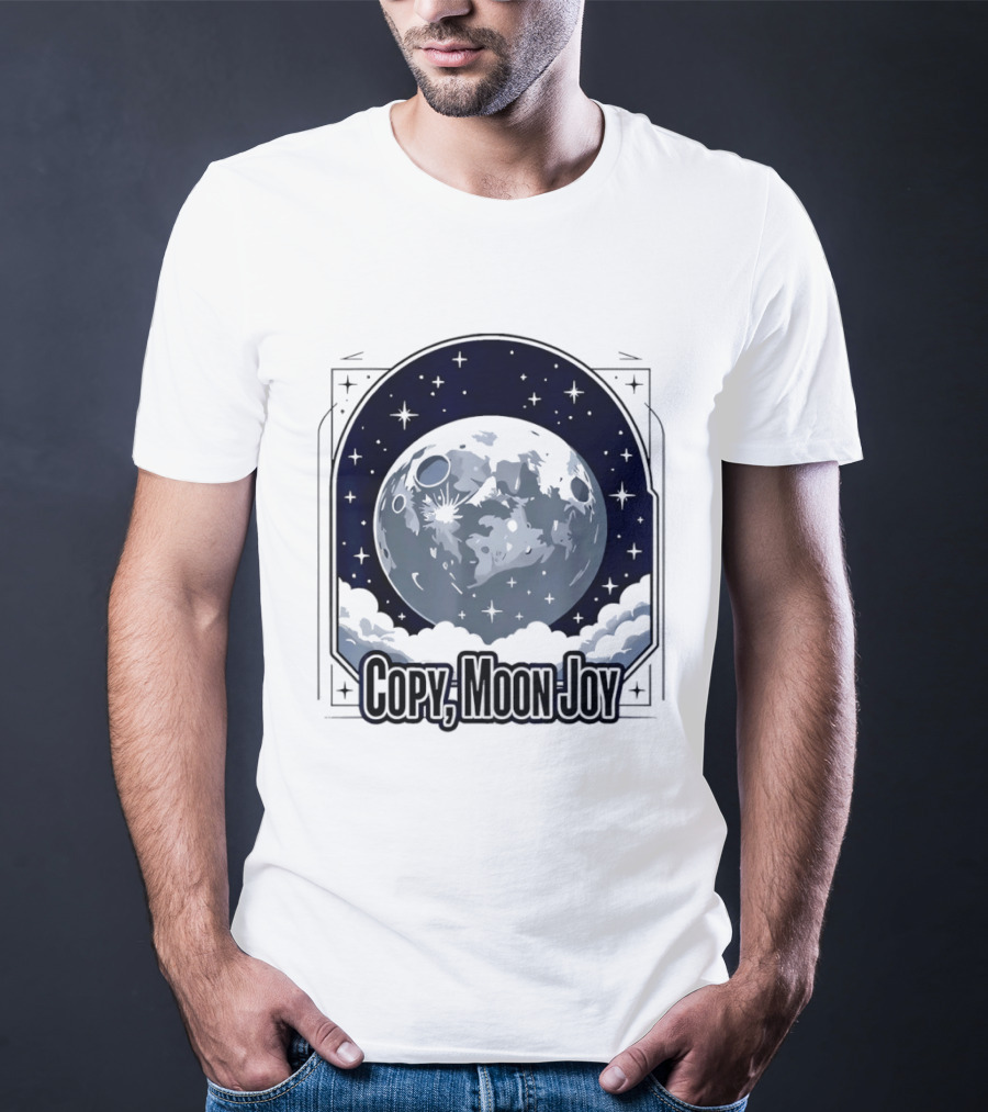 Copy Moon Joy Lunar Moon Celestial Artistry T-Shirt