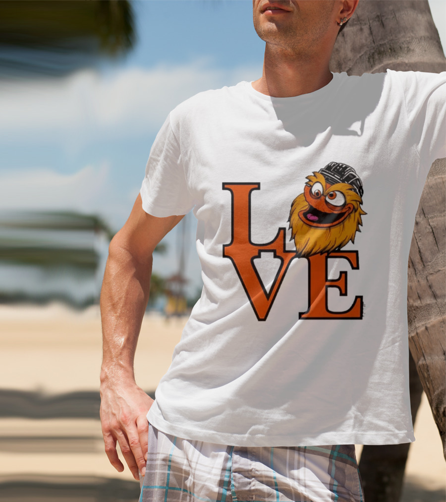 Philadelphia Flyers Gritty Love NHL Hockey 2026 T-Shirt