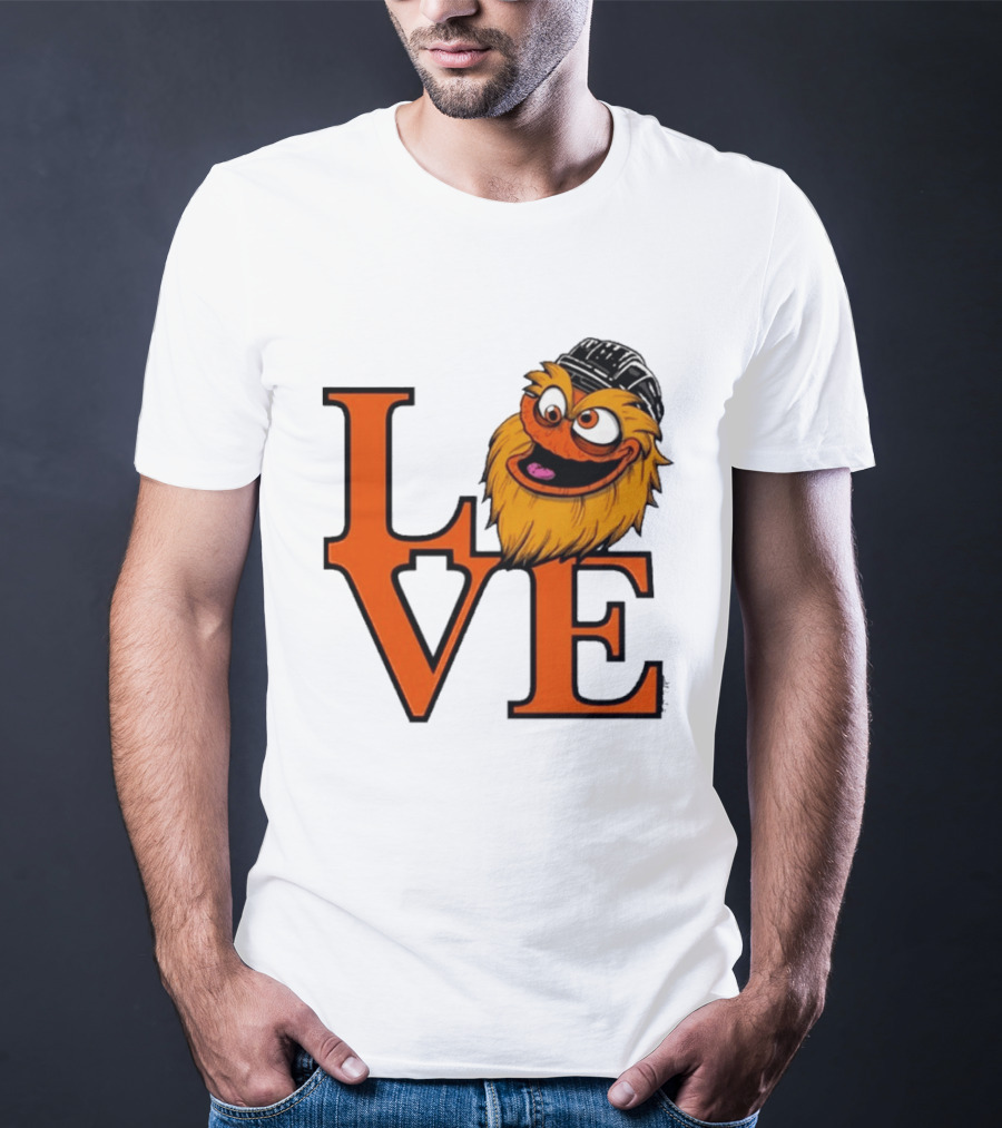 Philadelphia Flyers Gritty Love NHL Hockey 2026 T-Shirt