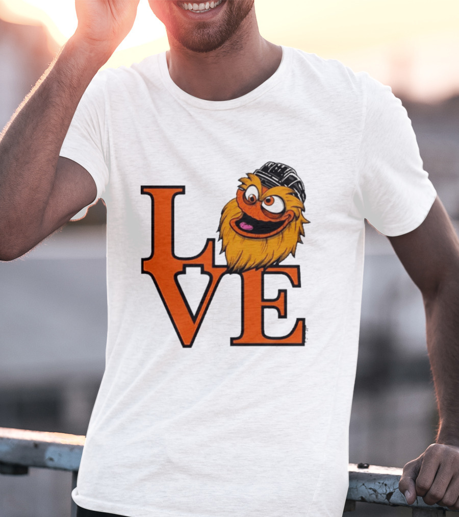 Philadelphia Flyers Gritty Love NHL Hockey 2026 T-Shirt