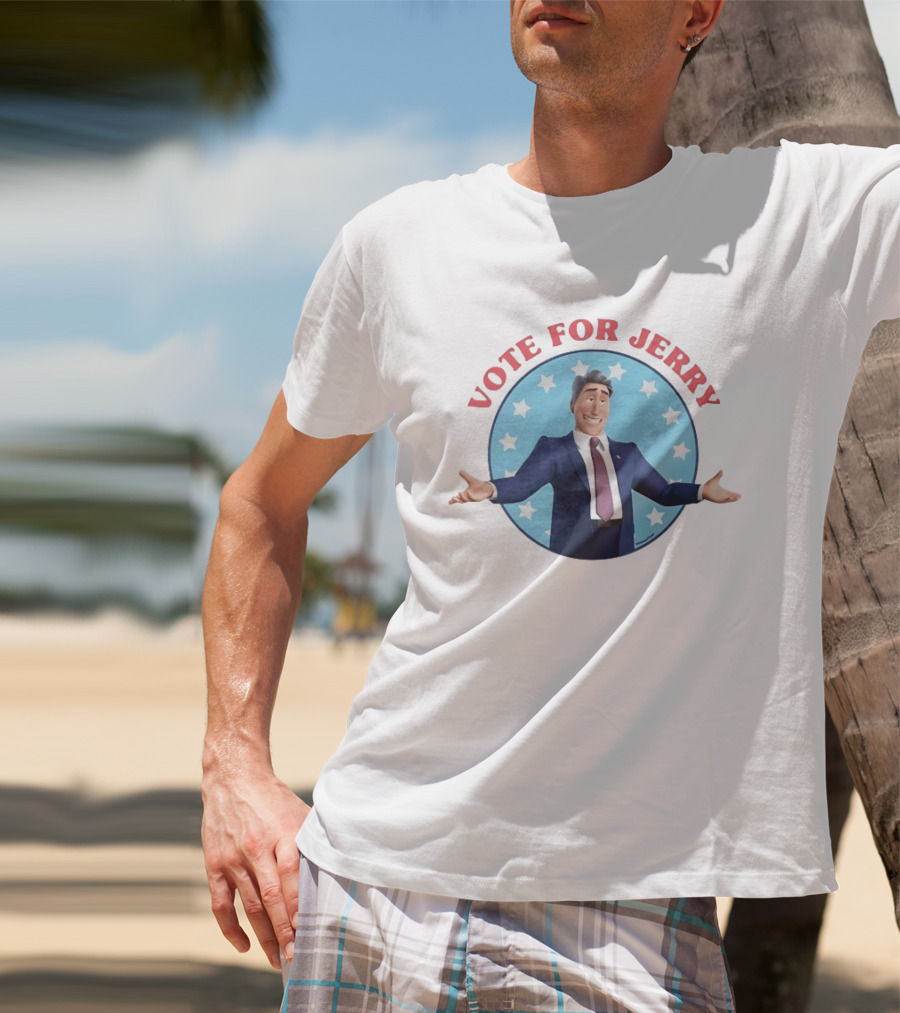 Vote For Jerry Stars Suit T-Shirt