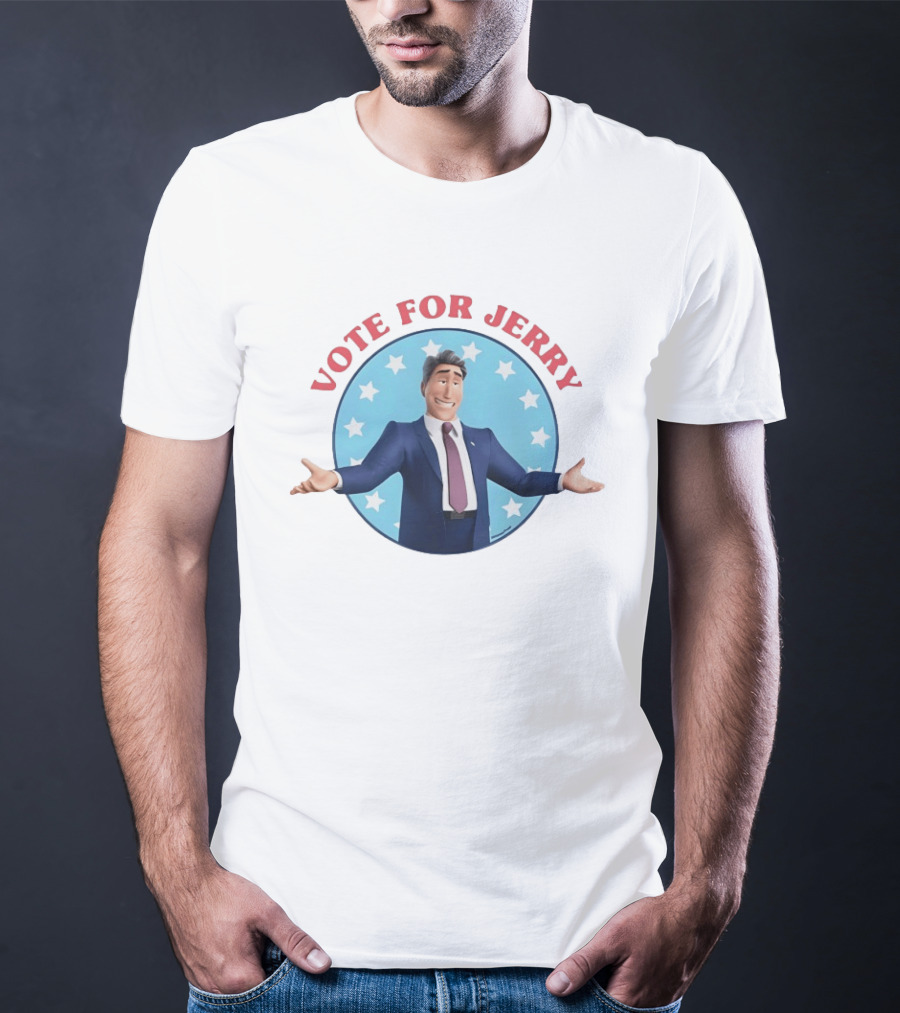 Vote For Jerry Stars Suit T-Shirt
