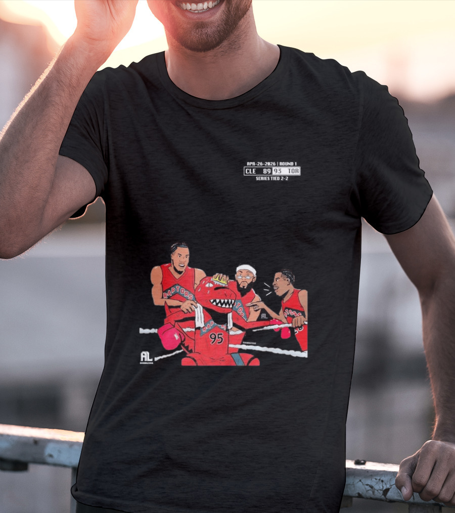A Sketch After Every Raptors Game This Season 2026 Toronto Basketball Team Celebrates Victory In Classic Red Jerseys T-Shirt