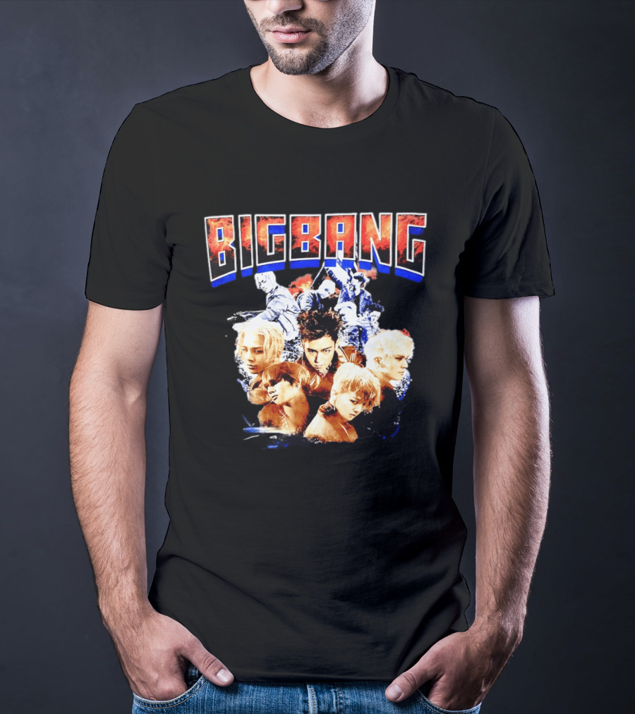 BIGBANG Korean Idols Iconic Group Members T-Shirt