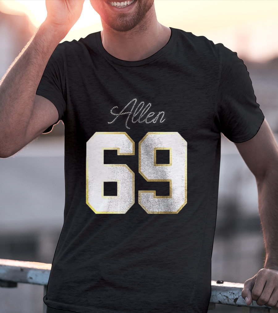 Minnesota Vikings Jared Allen 69 Class Of Legends T-Shirt