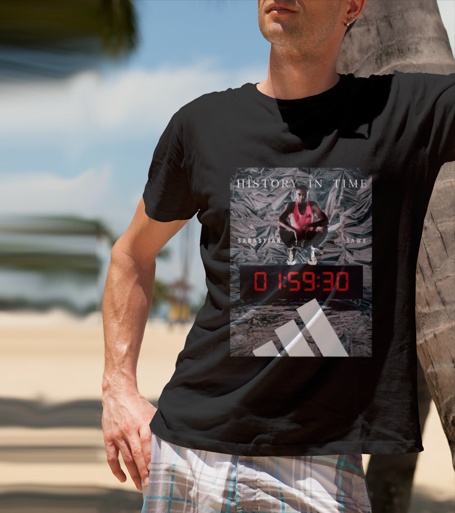 Sabastian Sawe History In Time Marathon 01:59:30 T-Shirt