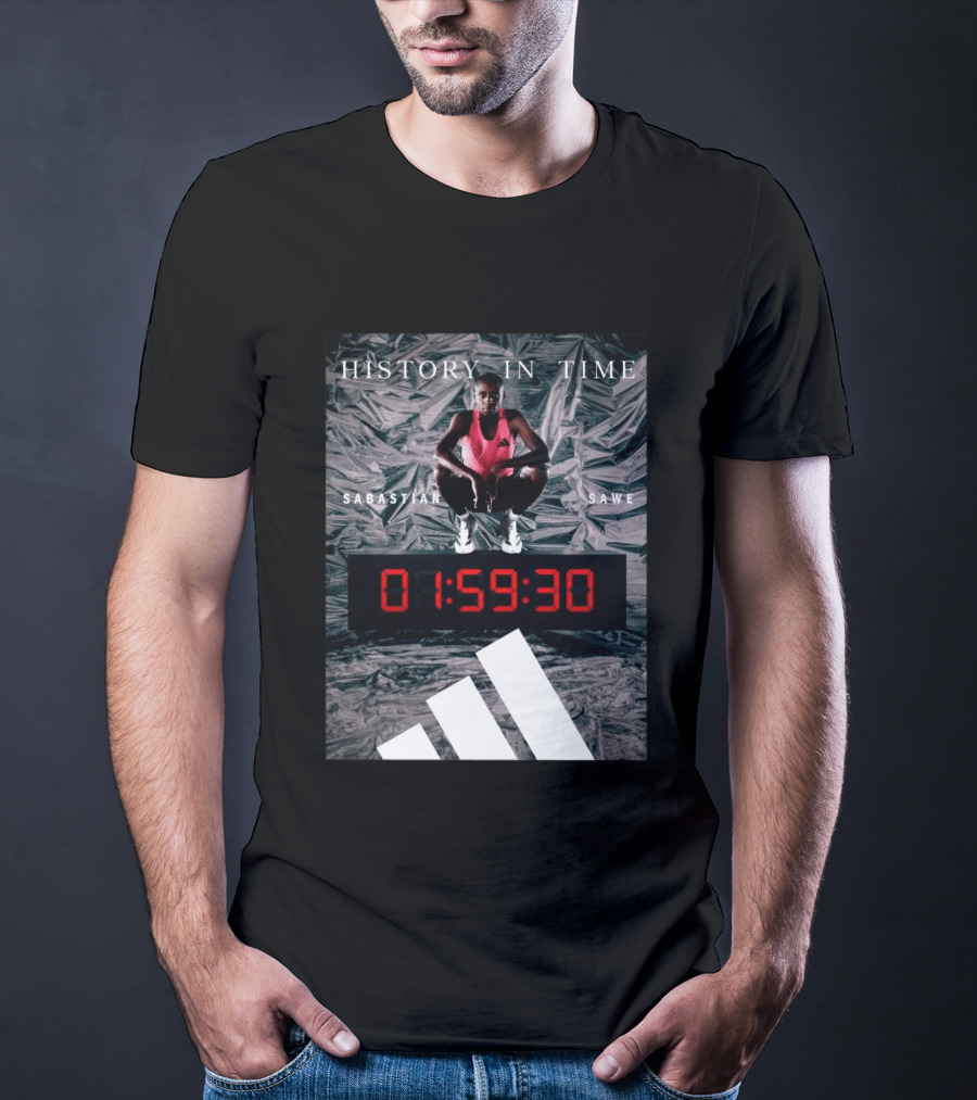 Sabastian Sawe History In Time Marathon 01:59:30 T-Shirt