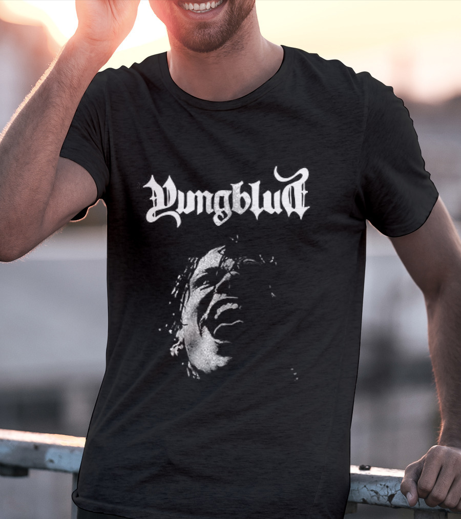 Yungblud Idols The World Tour Wing Face T-Shirt
