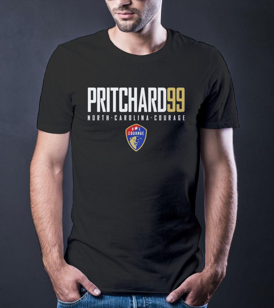 Pritchard 99 North Carolina Courage NC Courage T-Shirt