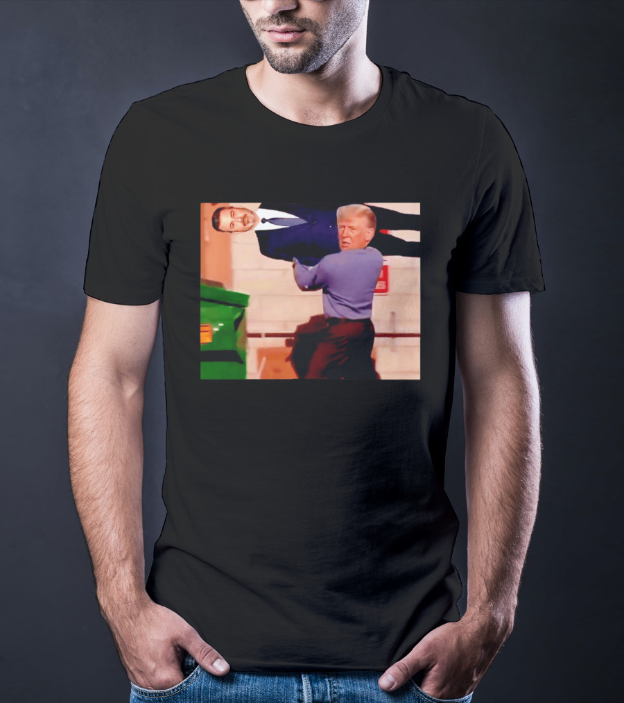 Donald Trump Backlash Dumpster Jimmy Protest Image T-Shirt