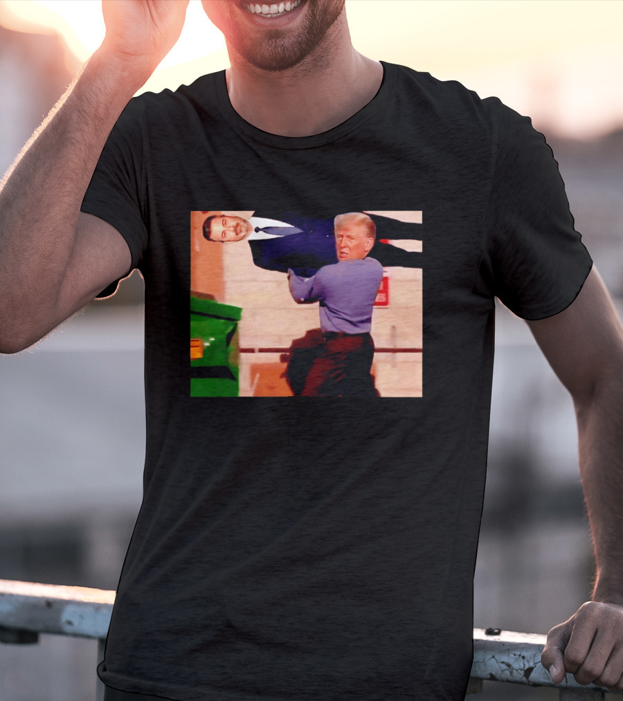 Donald Trump Backlash Dumpster Jimmy Protest Image T-Shirt