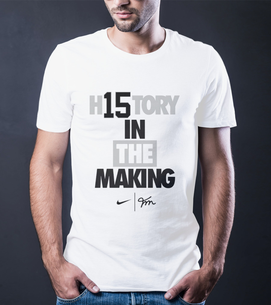 Fernando Mendoza Las Vegas Raiders H15tory In The Making Nike T-Shirt