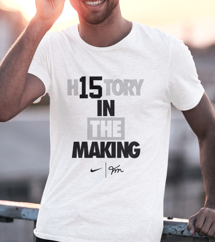 Fernando Mendoza Las Vegas Raiders H15tory In The Making Nike T-Shirt