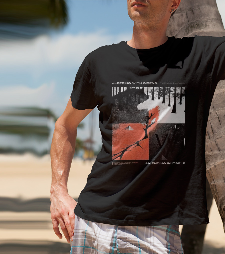 Sleeping Sirens An Ending In Itself 2026 Seasons Mineral Trees T-Shirt
