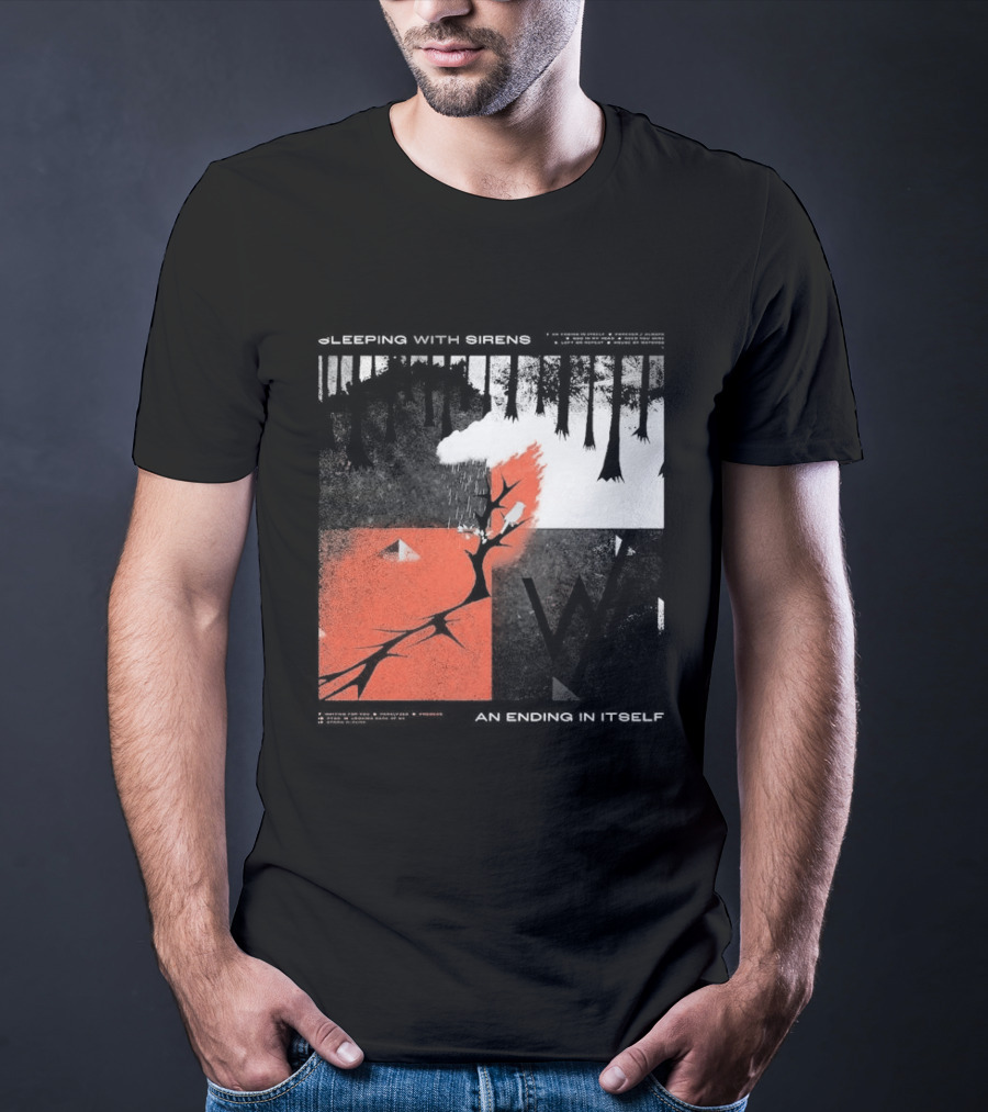 Sleeping Sirens An Ending In Itself 2026 Seasons Mineral Trees T-Shirt
