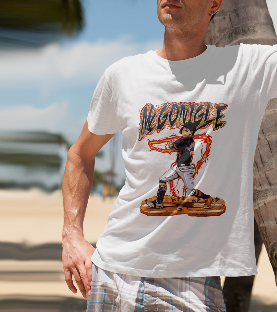 Kevin McGonigle Detroit Tigers 2026 Baseball Manga T-Shirt