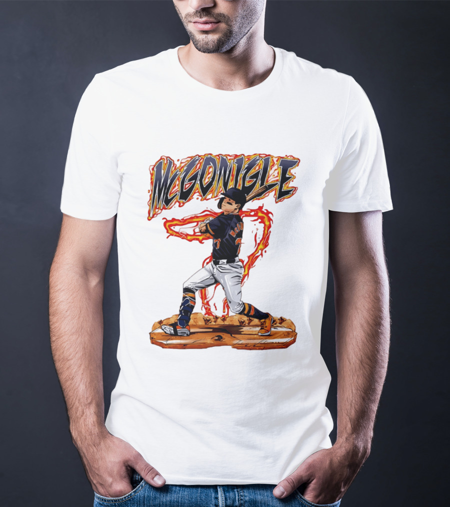 Kevin McGonigle Detroit Tigers 2026 Baseball Manga T-Shirt