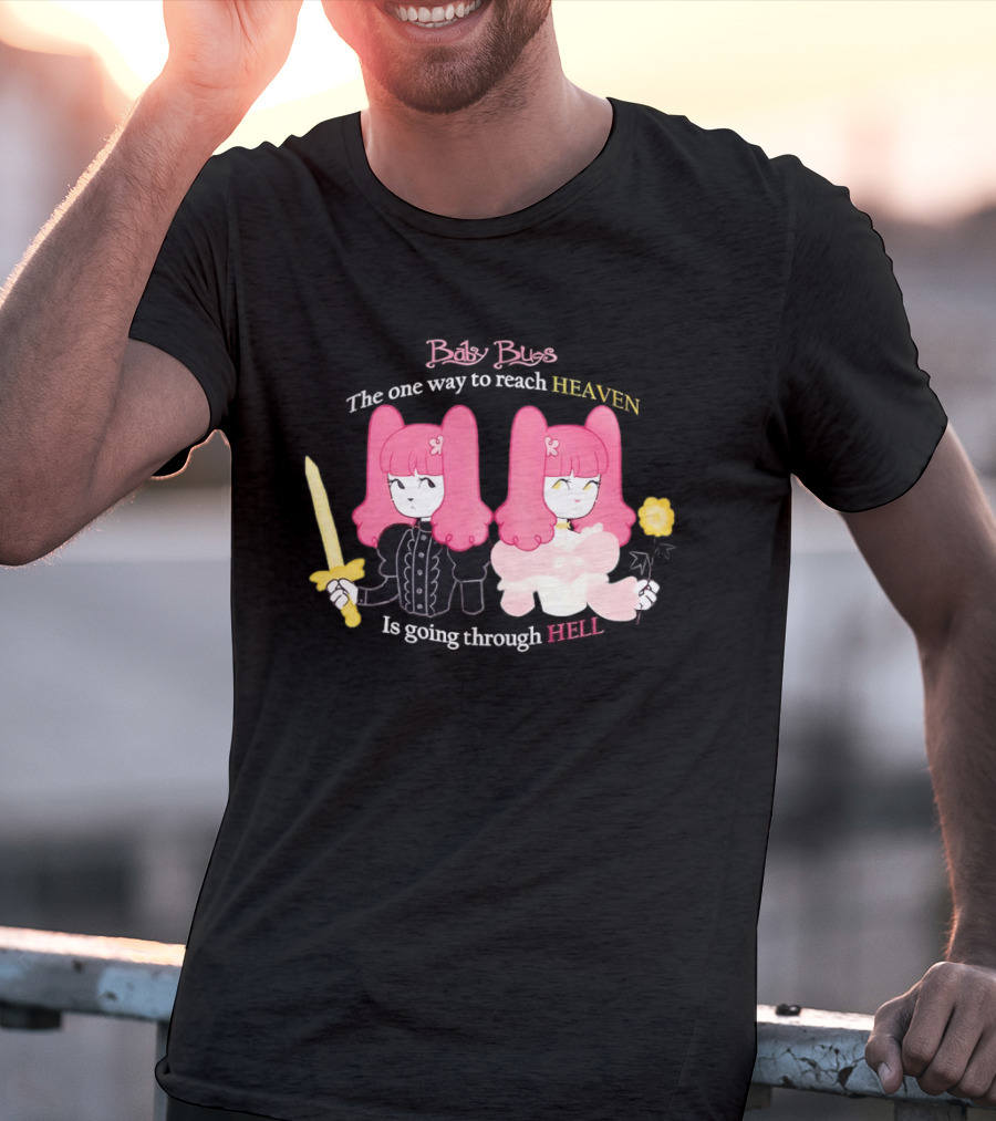 Baby Bugs Duality Journey To Heaven And Hell T-Shirt