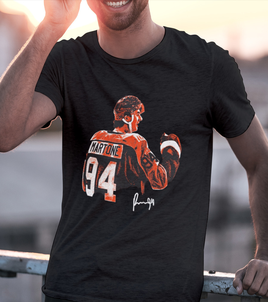 Porter Martone 94 Philadelphia Flyers Hockey NHL Player T-Shirt