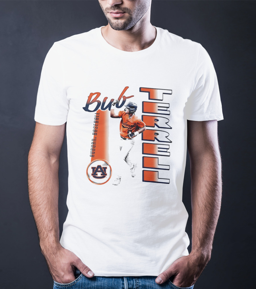 Bub Terrell Auburn Baseball Player Auburn Tigers T-Shirt
