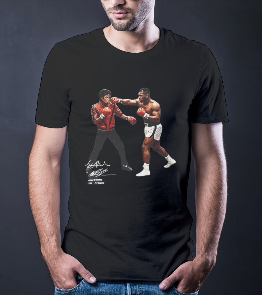 Greatest Mikes 2026 Jackson Vs Tyson Boxing Matchup Iconic Showdown T-Shirt